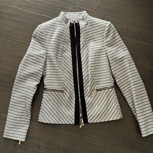 Tommy Hilfiger black and white jacket